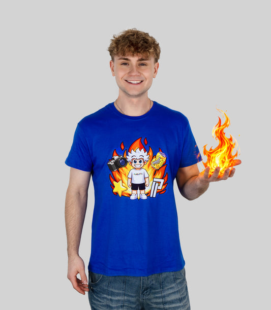 T-shirt PokecccPlay - Blue