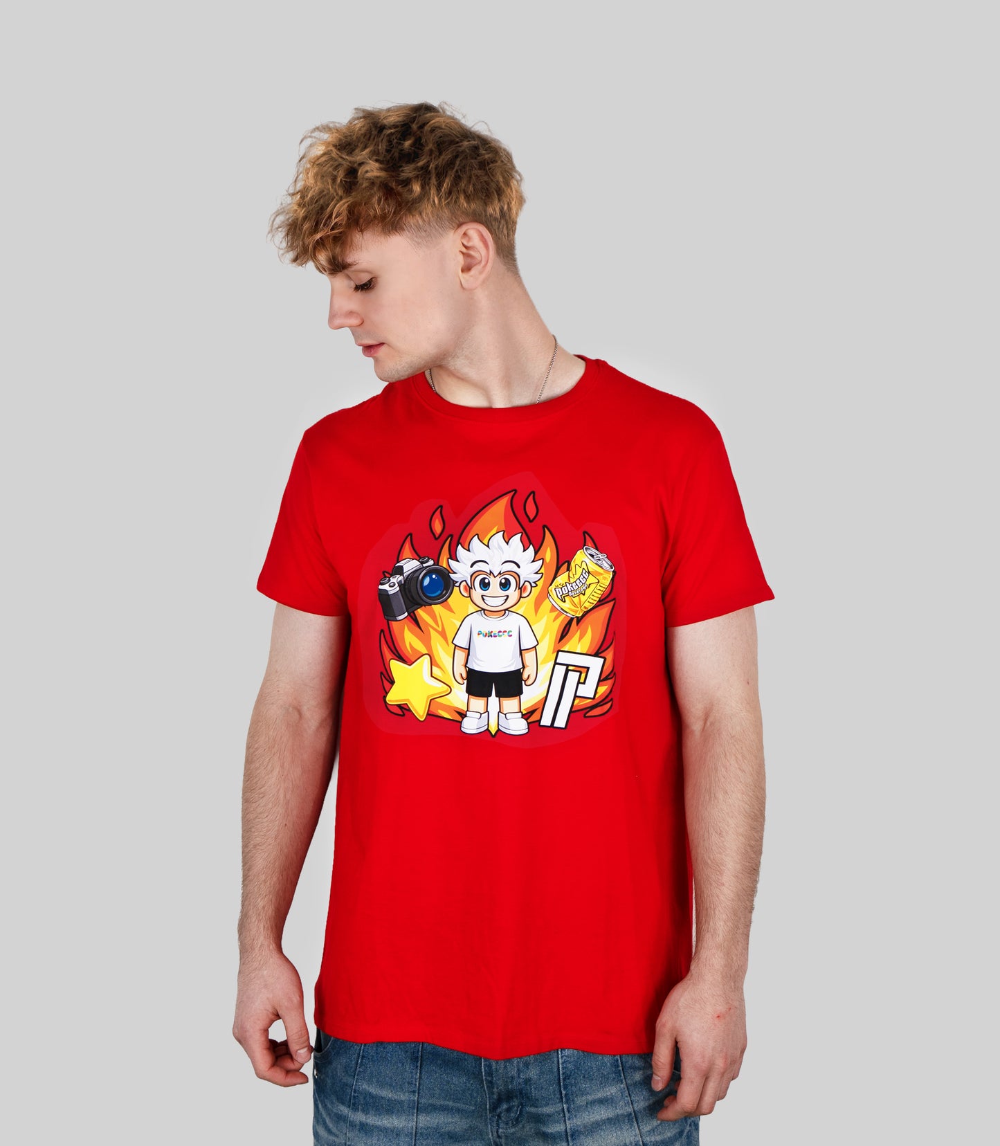 T-shirt PokecccPlay - Red