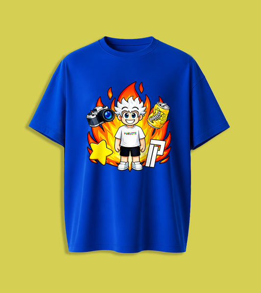 T-shirt PokecccPlay - Blue
