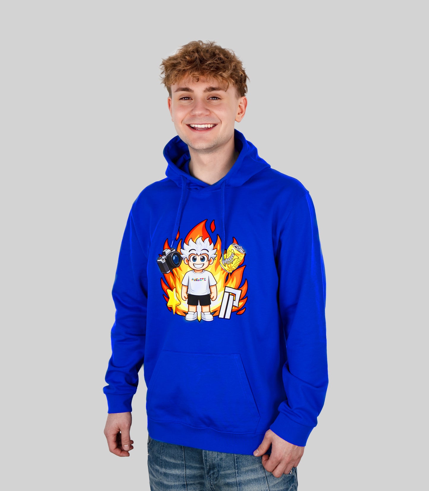 Hoodie PokecccPlay - Blue