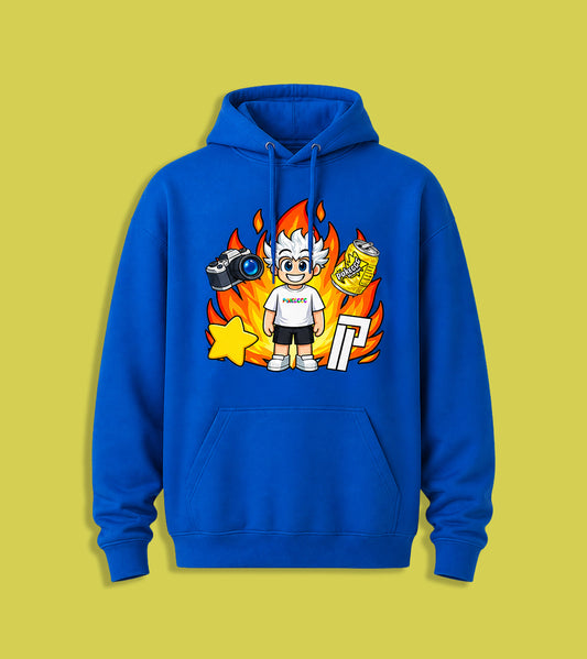 Hoodie PokecccPlay - Blue