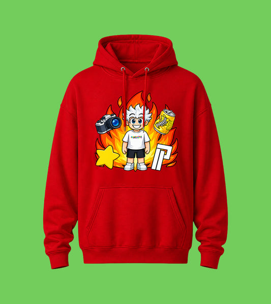 Hoodie PokecccPlay - Red