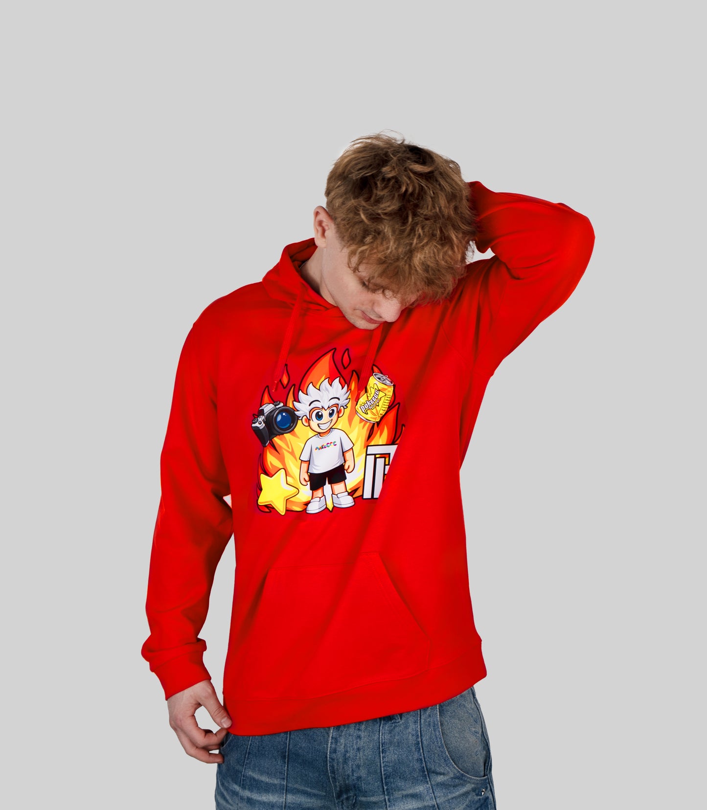 Hoodie PokecccPlay - Red
